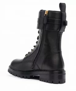 Versace Medusa Pin lace-up boots