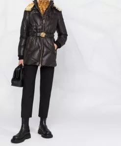 Versace Medusa Head padded coat