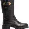 Versace Safety Pin mid-calf boots
