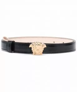 Versace Medusa-head plaque belt