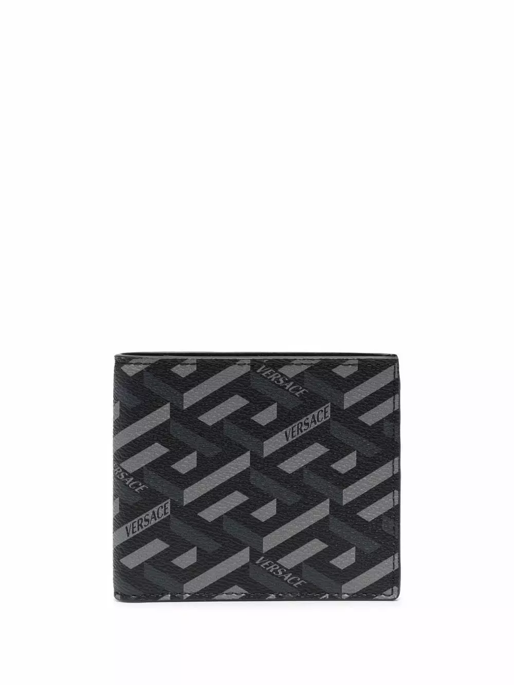 Versace Greca print bi fold wallet 3 Versace Greca-print bi-fold wallet