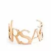 Versace logo cuff bracelet