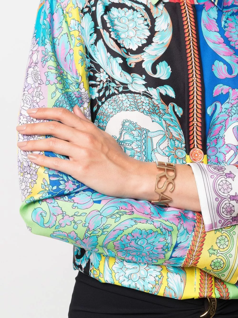 Versace Logo cuff bracelet 4 Versace logo cuff bracelet