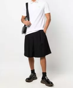 Versace Greca-collar polo shirt