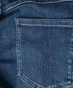 Versace logo-patch cropped jeans