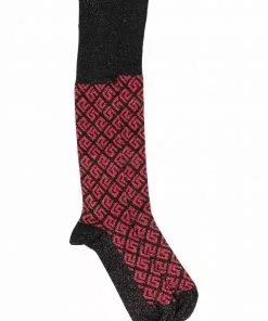 Versace patterned intarsia-knit socks