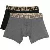 Versace Logo waistband boxers set of 2 2 Versace logo-waistband boxers set of 2