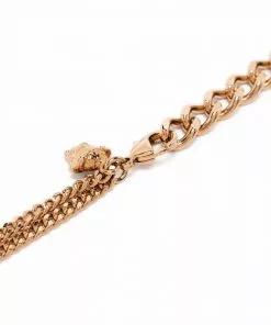 Versace charm-detail chain necklace