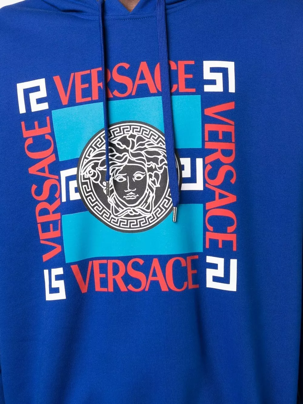 Versace Medusa motif print hoodie 7 Versace Medusa motif-print hoodie