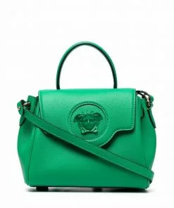 Versace small La Medusa leather tote