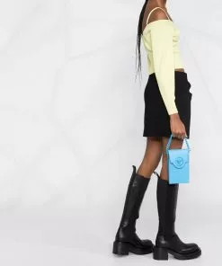 Versace La Medusa chain-stripe mini bag