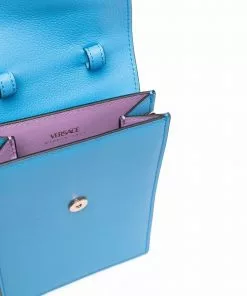 Versace La Medusa chain stripe mini bag 13 Versace La Medusa chain-stripe mini bag