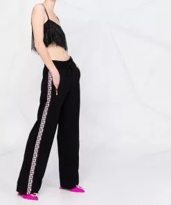 Versace Greca tape track pants