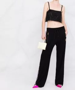 Versace Greca tape track pants