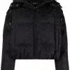 Versace logo-print down-feather jacket