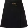 Versace La Greca chain A-line mini skirt
