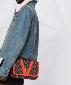 Versace Greca-patterned crossbody bag