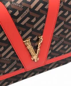 Versace Greca-patterned crossbody bag