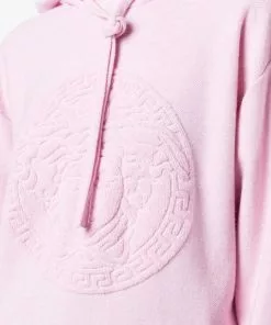 Versace Medusa knitted hoodie