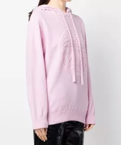 Versace Medusa knitted hoodie