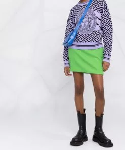 Versace La Greca Medusa knitted jumper