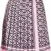 Versace La Greca print pleated mini skirt 1 Versace La Greca print pleated mini skirt