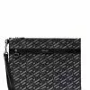 Versace Logo print clutch bag 1 Versace logo-print clutch bag