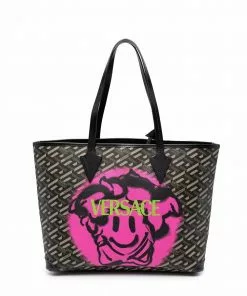 Versace Medusa Smiley tote bag