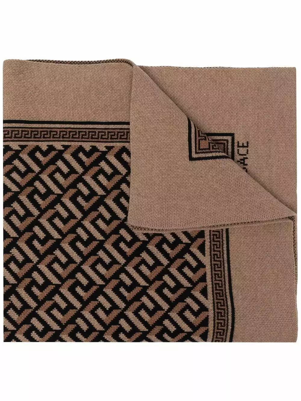 Versace La Greca knitted scarf 3 Versace La Greca knitted scarf