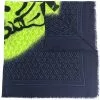 Versace graffiti-Medusa silk scarf