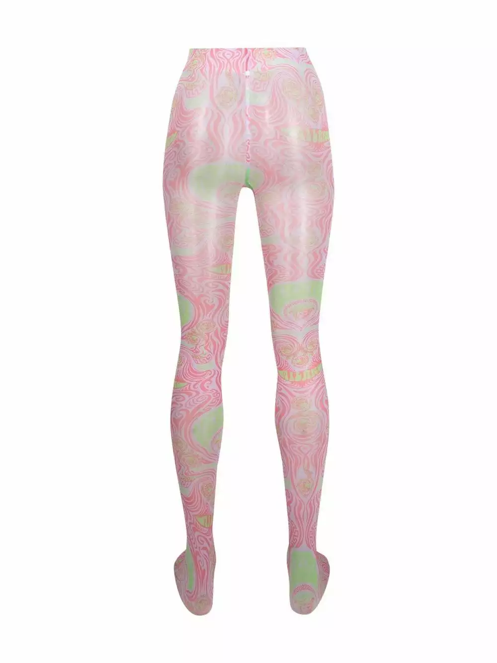 Versace Tie dye Greca print leggings 5 Versace tie-dye Greca print leggings