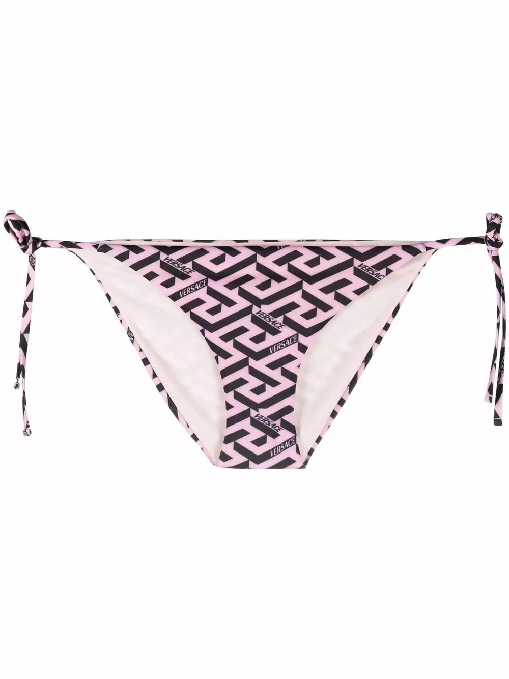 Versace Greca Signature print bikini bottoms 3 Versace Greca Signature-print bikini bottoms