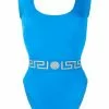 Versace Greca waistband sleeveless swimsuit 2 Versace Greca-waistband sleeveless swimsuit