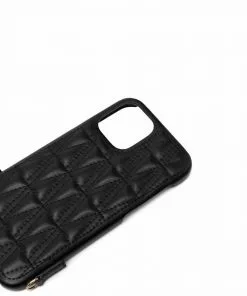 Versace padded leather iPhone 12 case