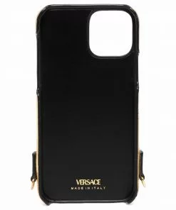 Versace quilted leather iPhone 12 case
