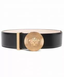 Versace La Medusa logo-buckle belt
