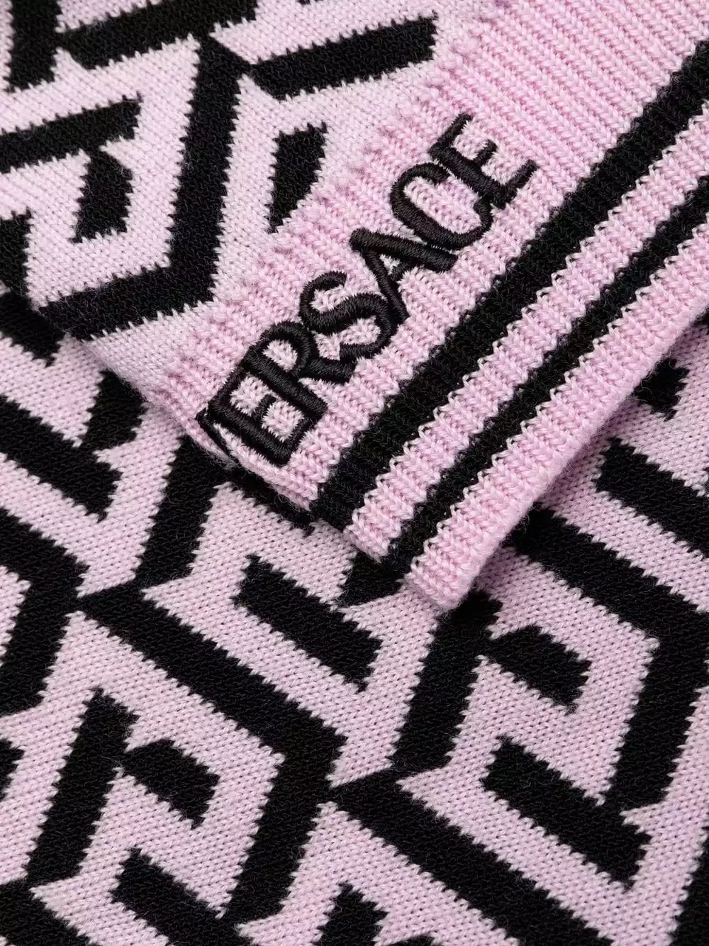 Versace La Greca long sleeve midi dress 10 Versace La Greca long-sleeve midi dress