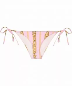 Versace Greca-print bikini bottom