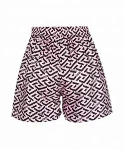 Versace La Greca Signature printed pyjama shorts 6 Versace La Greca Signature printed pyjama shorts