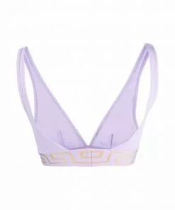 Versace Greca triangle bikini top