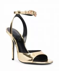Versace safety pin detail pumps