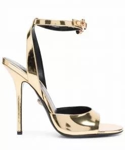 Versace safety pin detail pumps