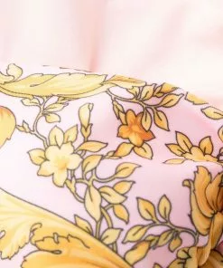 Versace Barocco-print bikini top