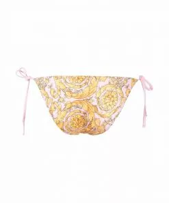 Versace Barocco-print bikini bottoms