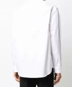 Versace Greca-print cotton shirt