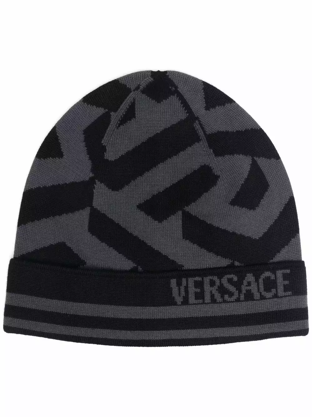 Versace La Greca knitted beanie 3 Versace La Greca knitted beanie