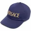 Versace logo embroidered cap