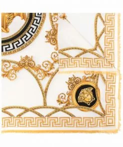 Versace Medusa-print scarf
