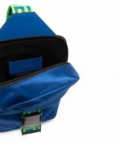 Versace Greca logo-detail backpack