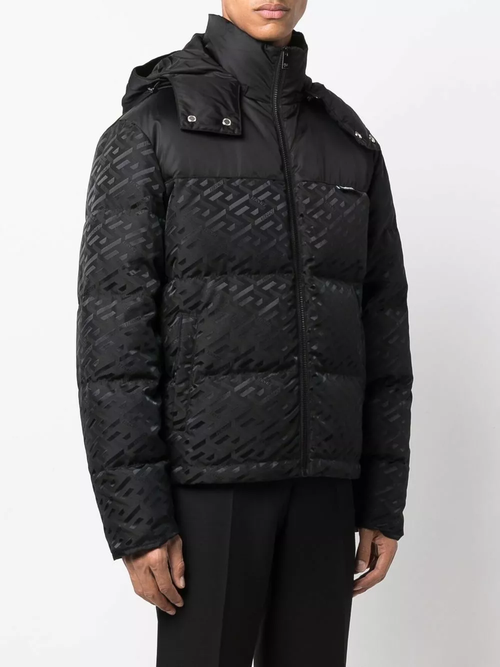 Versace La Greca puffer jacket 5 Versace La Greca puffer jacket